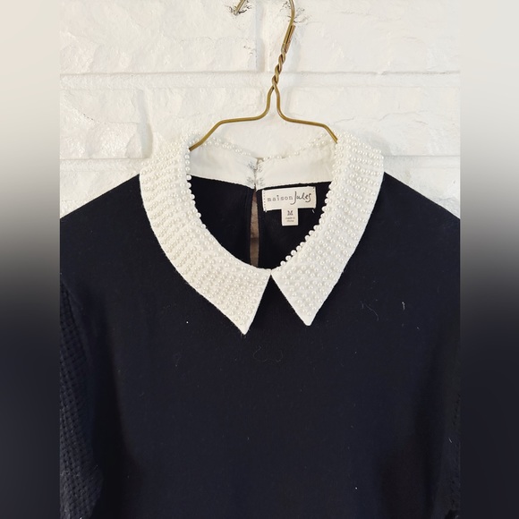Maison Jules Pearl Collar Sweater - Picture 4 of 7